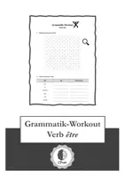 Vorschau - Arbeitsblätter - Grammatik-Workout - Verb être - Deckblatt