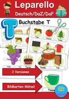 Vorschau - Unterrichtsreihen - Materialpaket - Buchstabe T XXL Paket Wortschatzpaket - DaZ/DaF, Deutsch, Sachunterricht (Grundschule) - Seite 1