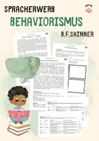 Vorschau - Stundenentwürfe - BEHAVIORISMUS - Spracherwerb - Reihe+Verlaufspläne - Deckblatt