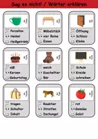 Vorschau - Spiele - Sag es nicht Buchstabe T - DaZ/DaF, Deutsch (Spiel) - Seite 1