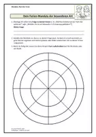 Vorschau - Stundenentwürfe - Ferien-Mandalas komplett (Nr. 1–50): Ausmalen, Reflektieren, Erzählen - Seite 1