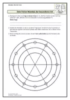 Vorschau - Stundenentwürfe - Ferien-Mandalas komplett (Nr. 1–50): Ausmalen, Reflektieren, Erzählen - Seite 2