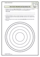 Vorschau - Stundenentwürfe - Ferien-Mandalas komplett (Nr. 1–50): Ausmalen, Reflektieren, Erzählen - Seite 3