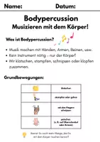 Vorschau - Stundenentwürfe - Bodypercussion leicht gemacht: Komplettpaket zur Einführung - Seite 1