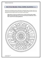 Vorschau - Stundenentwürfe - 30 Ferien-Mandalas: Farben, Gefühle, Geschichten – Ausmalen, Reflektieren, Erzählen - Seite 2