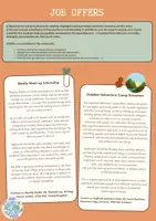Vorschau - Arbeitsblätter - Job Offers for Writing a Cover Letter - Seite 1