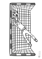 Vorschau - Mal- und Bastelvorlagen - Fingertorwandschießen mit Fingerpuppen: Fußball - Seite 3