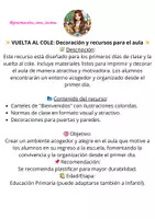 Vista previa - Decoración del aula - Decoración normas de clase👨🏽🏫🏫🎨👧🏻🧒🏻 BIENVENIDOS!! - página 1