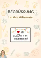 Vorschau - Poster - Herzlich Willkommen – Schön, dass du da bist! - Deckblatt