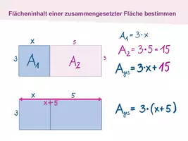 Vorschau - Präsentationen/Tafelbilder - Tafelbild (Präsentation): Summen multiplizieren - Seite 1