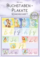 Vorschau - Poster - Buchstabenposter / Plakate Schreibschrift (2 Formate) - Deckblatt