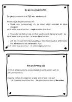 Voorbeeld - Onderwerp & persoonsvorm - 4de leerjaar/groep 6 - Pagina 2
