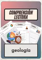 Vista previa - Hojas de trabajo - Comprensión lectora – geología + soluciones - Portada