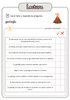 Vista previa - Hojas de trabajo - Comprensión lectora – geología + soluciones - página 2