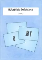 Vorschau - Präsentationen/Tafelbilder - Blitzblick Strichliste ZR 10 - Deckblatt