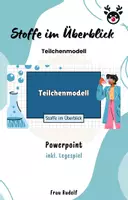 Vorschau - Stundenentwürfe - Aggregatzustände inkl Legespiel & Lösungen - Stoffe im Überblick Teil 3 - Chemie - Deckblatt