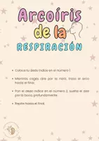Vista previa - Hojas de trabajo - Arcoíris de la respiración _Impulso neuropsicopedagogía - página 2
