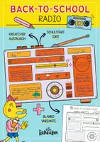 Vorschau - Arbeitsblätter - Schulstart-Radio 📻✨ Gesprächsanlässe zum Schulanfang - Deckblatt