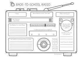 Vorschau - Arbeitsblätter - Schulstart-Radio 📻✨ Gesprächsanlässe zum Schulanfang - Seite 2