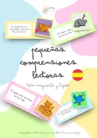 Vista previa - Juegos / Gamificación - PEQUEÑAS COMPRENSIONES LECTORAS: LETRA MAYÚSCULA Y LIGADA - Portada
