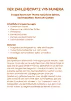 Vorschau - Spiele - 1.1 ZAHLEN Escape Room - Deckblatt