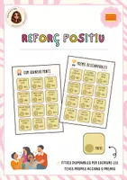 Vista previa - Tarjetas / Manipulativos - Reforç positiu - Portada