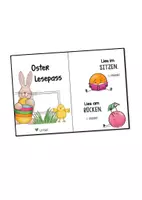 Vorschau - Arbeitsblätter - Lesepass Ostern (Faltbuch) - Deckblatt