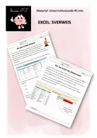 Vorschau - Stundenentwürfe - SVERWEIS Excel - Deckblatt
