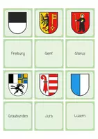 Vorschau - Stationenlernen - Merk es dir! Schweizer Kantone & Wappen - Seite 2