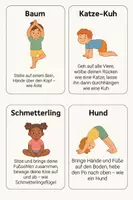 Vorschau - Bildkarten - Yoga Karten inkl. Beispielgeschichten - Seite 1