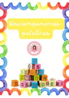 Vista previa - Hojas de trabajo - Descomponemos palabras - Portada