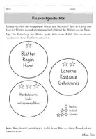 Vorschau - Arbeitsblätter - Kreatives Schreiben Herbst – 4 Schreibanlässe mit Reizwortgeschichte, Dialog & Schreibimpuls (Klasse 3) - Seite 2