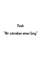 Vorschau - Unterrichtsreihen - Künstliche Intelligenz (KI) - "Wir schreiben unseren eigenen Song" (Musik) - Seite 1