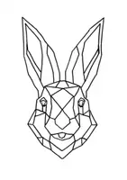 Vorschau - Arbeitsblätter - Ostern: Tiere - geometrische Figuren im Kunstunterricht (Polygon) - Seite 1