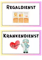 Vorschau - Arbeitsblätter - Klassenzimmer Gestaltung Rosa / Pastell - Seite 3