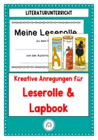Vorschau - Arbeitsblätter - Kreative Anregungen für Leserolle & Lapbook und Buchpräsentation - Deckblatt