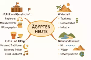 Vorschau - Arbeitsblätter - Arbeitsblatt zum Thema "Ägypten" + Onlineübung & MP3 + Mindmap + Infografik - Seite 2