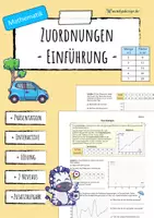 Vorschau - Unterrichtsreihen - ZUORDNUNGEN (proportional und antiproportional) - Seite 3