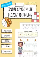 Vorschau - Unterrichtsreihen - Prozentrechnung - Prozent - PAKET - Seite 3