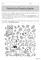 Vorschau - Arbeitsblätter - Mathematik: Textaufgaben Herbst – 15 Sachaufgaben in 3 Schwierigkeitsstufen mit Lösungen (Klasse 2) - Seite 2
