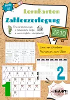 Vorschau - Arbeitsblätter - Zahlenzerlegung, Lernkarten, Zahlenhäuser, Hosentaschenbuch - Deckblatt