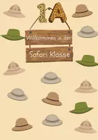 Vorschau - Poster - Tür Deko Safari Klasse - Deckblatt