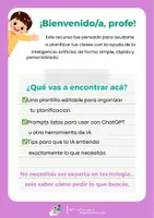 Vista previa - Para docentes: organización, planificación y formación - Planifica con IA sin Estres - Descargable gratuito - página 1
