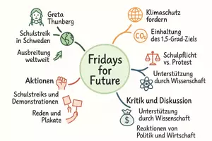 Vorschau - Arbeitsblätter - Arbeitsblatt "Fridays for Future" + Onlineübung & MP3 + Mindmap + Infografik - Seite 3