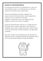 Vorschau - Arbeitsblätter - Zuhören- zum Buch (Die Geschichte vom Löwen, der nicht schreiben konnte) - Seite 1