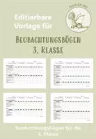 Vorschau - Lehrpläne/Lehrermaterial - Beobachtungsbögen für die 3. Klasse - Deckblatt