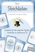Vorschau - Spiele - Strichlisten im Zahlenraum bis 20 - z.B. für magischer Zylinder - Deckblatt