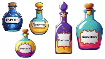 Aperçu - Affichage - L'étagère à potions magiques - Page 1