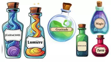 Aperçu - Affichage - L'étagère à potions magiques - Page 3