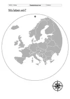 Vorschau - Arbeitsblätter - Wo leben wir - UE: Deutschland (2-fach differenziert) - Seite 1